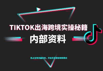 TikTok跨境电商0-1搭建运营(更新10月)-躺赚星球